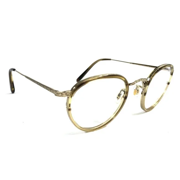 Oliver Peoples Vintage Eyeglasses Frames OV1104 5330 MP-2 Canarywood 48-24-148 - Picture 3 of 14